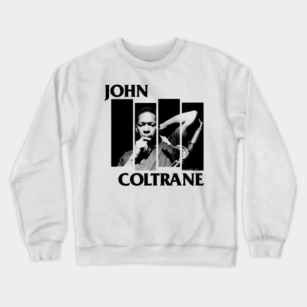 John Coltrane Crewneck Sweatshirt by PL Oudin